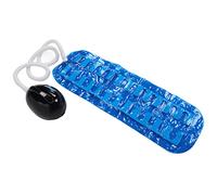AMONIDA Masajeador de Burbujas para Bañera, Control Remoto, Baño Corporal, Masajeador Térmico Burbujeante, Antideslizante, 3 Engranajes, Negro, para Hombres y Mujeres para el Hogar
