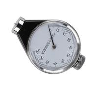 AMONIDA Medidor de Dureza del Durómetro de Neumáticos 0-100 Grados para Medidor de Prueba de Neumáticos de Caucho Resistente Al Agua Adecuado para Caucho Duro Vidrio Acrílico Termoplástico (D)