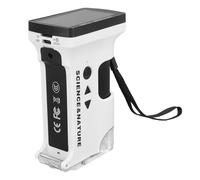 AMONIDA Microscopio de Mano para Niños, Cámara Portátil de 800x para Experimentos Científicos Al Aire Libre, Pantalla de 2,7 Pulgadas, Luces LED Ajustables