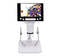 AMONIDA Microscopio Digital de Monedas de 5 Pulgadas 1080P HD con Aumento de 1000X para Kit Portátil de Inspección de Monedas y PCB