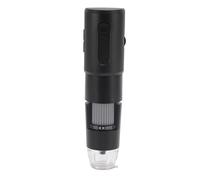 AMONIDA Microscopio Digital Inalámbrico, Microscopio de Resolución de Aumento de 50X a 1000X, Cámara de USB WiFi con 8 Luces LED, Ideal para iOS, PC, Teléfono Inteligente y Tableta