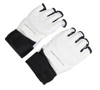 AMONIDA MMA de Medio Dedo Elegantes, Resistentes para Agarrar, Saco de Boxeo, Entrenamiento, Taekwondo, Cuero Artificial, Dos Pares (S)