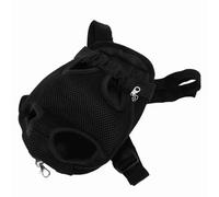 AMONIDA Mochila para Mascotas, Diseño Ergonómico con Patas hacia Fuera, para Senderismo y Aventuras Al Aire Libre, Nailon Suave para Perros Pequeños y Gatos (S)