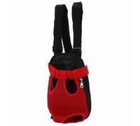 AMONIDA Mochila para Mascotas, Diseño Ergonómico con Patas hacia Fuera, para Senderismo y Aventuras Al Aire Libre, Nailon Suave para Perros Pequeños y Gatos (L)