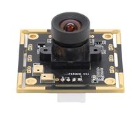 AMONIDA Módulo de Cámara USB HD, Cámara de Enfoque Manual de 2 MP 1080p, con Chip OV2710 con Lente Gran Angular 100 y Micrófonos Duales, Ideal para Dispositivos de Escaneo Industrial y Proyectos de