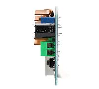 AMONIDA Módulo de Refuerzo Digital DC-DC Placa Convertidora Elevadora de Alta Potencia 4-35 V a 5-45 V, Voltaje Ajustable para Aplicaciones de Aumento de Energía, Material de PCB Duradero, Tamaño 72
