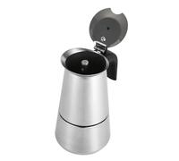 AMONIDA Moka de Acero Inoxidable Duradero de para Oficina en Casa 100ml 200ml 300ml 450ml (100ml)