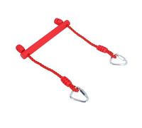 AMONIDA Monkey Bar para Niños, Material Plástico de Alta Resistencia, Barra de Columpio para Escalada, Segura y Duradera, con Diseño de Agarre único, para Equipos de Juegos para Interiores y