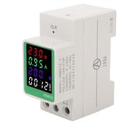 AMONIDA Pantalla LED de Alta Precisión Monitor de Energía Medidor de Corriente y Voltaje para Uso Residencial PC Duradera y Material de Cobre Rojo 0-25 KW (#1)