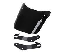 AMONIDA Parabrisas de Motocicleta con Soporte de Montaje Parabrisas Ligero a Prueba de Viento Desviando Presión de Aire Apto para VX 800 SV 650 GS 500E GSF 600N 1200N para XJ 400 600S Diversion