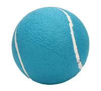 AMONIDA Pelota de Tenis Gigante de 8 Pulgadas para Niños y Mascotas, Juguete Deportivo Portátil con Núcleo de Goma Inflable (Blue)