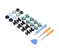 AMONIDA Piezas de Repuesto del Controlador para One Kit de Joystick Analógico de Fácil Instalación con Tapas de Silicona para Jugadores 16 Unidades (QM21071011 (color sólido))