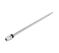 AMONIDA Portapuntas de Tornillo de Vástago Hexagonal, Herramienta que Ahorra Mano de Obra para Taladro Eléctrico, Acero Al Carbono Plateado de 300 Mm