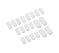 AMONIDA Protector de Dedos de Silicona Ajustable para Aliviar el Dolor de Uñas Encarnadas, Juanetes, Callos, 10 Pares, Suave y Lavable