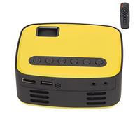 AMONIDA Proyector Portátil, Mini Proyector 1920x1080P LED Lámpara de Jardín para Sala de Reuniones para Dormitorio (Enchufe de la UE 100-240V)