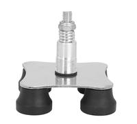 AMONIDA Punta de Bastón Autoportante, Antideslizante, Estable, Base de Bastón de 4 Puntas para Uso Posquirúrgico, Aleación de Aluminio