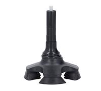 AMONIDA Punta de Bastón Resistente, Repuesto de Aleación de Aluminio Premium para Bastones para Caminar, Punta de Base Antideslizante para Neumáticos, Ideal para Bastones Plegables
