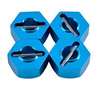 AMONIDA RC Part 0072 Pasador Adaptador de Accionamiento Hexagonal de Rueda de Aluminio, Pieza de Actualización Ligera Mecanizada con Precisión CNC de 8 Piezas para Automóvil 12428 1 12, con