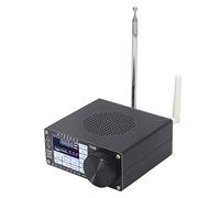 AMONIDA Receptor de Radio de Onda Corta, Pantalla Táctil de 2,4 Pulgadas, Canales Rápidos, Configuración WiFi, 2000 MAh, Radio de Banda Mundial con Interfaz Tipo C, Antena de Audio de