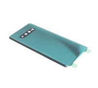 AMONIDA Reemplazo de Tapa Trasera de Batería de Vidrio Resistente Al Agua para S10+Plus G975 con Lente de Cámara Preinstalada y Adhesivo 1 Unidad (Green)