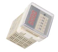 AMONIDA Relé Contador Digital de 8 Pines Pantalla LCD de para Control de Automatización y Mecatrónica 100 Mm X 51 Mm (24VAC/DC)