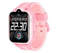 AMONIDA Reloj Inteligente para Niños, Reloj Inteligente 4G LTE con Rastreador GPS, Videollamadas SOS, Marcación de Emergencia, Posicionamiento LBS, IP67 Resistente Al Agua,