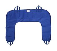 AMONIDA Sábana Giratoria para Pacientes en Forma de U, Almohadilla de Cama de Posicionamiento Cómodo, Sábana de Transferencia que Ahorra Mano de Obra para Pacientes Postrados en Cama, Tamaño Mediano