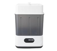 AMONIDA Secador de Biberones de Vapor Eléctrico 2 en 1 Para Padres Ocupados Con Varios Hijos Estructura Doble Capa Admite 6 12 Biberones,Tetinas,Chupetes,Accesorios Alimentación la (Enchufe de la UE)
