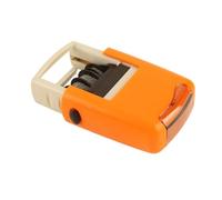 AMONIDA Sello de Fecha Portátil de Secado Rápido para Uso Doméstico y de Oficina Material ABS Ligero 25x2,8mm (ORANGE)