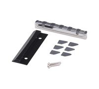 AMONIDA Soporte de Guitarra con Bola Rodante de Acero Inoxidable para Guitarra Eléctrica con Rodillos Debajo de Cada Cuerda, Compatible con Configuraciones de Pastilla HSS y Espaciado entre Cuerdas