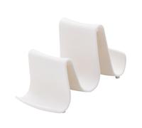 AMONIDA Soporte para Tapa de Olla, Soporte para Tapa de Cuchara, Organizador de Utensilios de Cocina para Cucharas, Palillos, Tapas de Cacerola con Diseño Ondulado, Ideal para Almacenamiento en