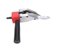 AMONIDA Taladro Cortador de Metal, Cizalla para Chapa de Acero CrV con Giratorio de 360 grados, para Hierro, Acero Inoxidable, Aluminio, Techo, Tapajuntas, Alfombra, Cartón