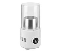 AMONIDA Taza de Enfriamiento Inteligente, Calentador Enfriador Rápido de Bebidas de Acero Inoxidable 316 con Pantalla Digital, para Cerveza, Refrescos, Jugos, té, café, Cacao (Enchufe de la UE)