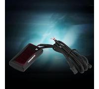 AMONIDA Termómetro Digital para Motocicleta, Medidor de Temperatura del Agua Duradero para Scooter de Carreras, Ajuste Universal para Fit para, Pantalla de Luz LED para Conducción Nocturna (luz de