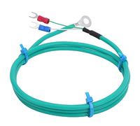 AMONIDA Termopar Tipo K Sonda de Medición de Temperatura Precisa Línea de Silicona para Protección del Medio Ambiente 0-200 ℃ 3.3 Pies (1 metro)