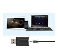 AMONIDA Transmisor y Receptor de USB Bluetooth 5.0, Conectividad Rápida y Estable para Televisores PC, Conmutación Sencilla con un Botón, Alcance de 15 M, Dispositivo 2 en 1