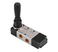 AMONIDA Válvula de Aire de Control de Brazo Controlada a Mano de Calidad para Cambiador de Neumáticos, Interruptor de Reinicio Automático, Adecuada para Garaje de Reparación de Automóviles