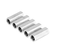 AMONIDA Válvula de Retención de Aire Unidireccional de Cobre de 1/4'' para Máquina, Paquete Duradero de 5 Piezas para Uso Prolongado