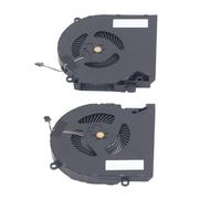 AMONIDA Ventilador de Refrigeración de CPU para Ordenador Portátil, Ventilador de Repuesto Duradero y Ligero de 4 Pines para OMEN 15 EK TPN Q236 M04218 001 ND85C26 (CPU y GPU)
