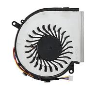 AMONIDA Ventilador para Computadora Portátil, Ventilador de Aleación de Aluminio ABS DC 5V 0.55A 4 Pin para Oficina (Ventilador de refrigeración de la CPU)