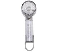 AMONIDA Ventilador Portátil de Mano, Mini Ventilador de Mano de 3 Velocidades, Refrigeración por Compresa de Hielo USB, Portátil Recargable, Personal Pequeño, Ideal para Mujeres y Niñas que Viajan