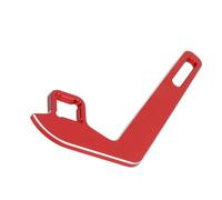 AMONIDA Volante con Transmisor RC, Adaptador de Control de Aleación con una Sola Mano, Adaptador de Dirección con Diseño Liviano, Ideal para Autos NB4 Lite, NB4 Pro RC (Rojo)