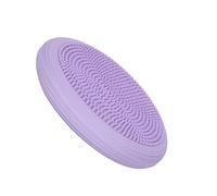 AMONIDA Wiggle Cojín Disco de Estabilidad Central Cojín de Equilibrio de Yoga de Masaje Cómodo para Oficina en Casa 33 X 5 Cm (PURPLE)