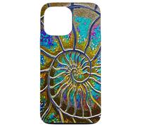 Amonita Océano Fósil Nautilus Scuba Surfer Sea Shell Beach Carcasa para iPhone 13 Pro MAX
