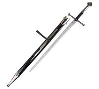 AMONT | Espada Andúril Decorativa El Señor de los Anillos | Réplica Sin Filo de Bambú con Runas para Exhibición Coleccionista | EYM