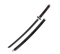 AMONT - Espada Decorativa Japonesa en Bambú - Modelo Kamado Tanjirou en Madera - Serie Anime D S - 105 Cm