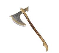 AMONT | Hacha Leviatán de Kratos Decorativa God of War | Réplica No Oficial Sin Filo de Resina y Fibra de Vidrio para Exhibición Coleccionista | EYM