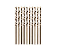 amoolo Juego de brocas de cobalto de 5/64 pulgadas (10 unidades), M35 HSS de metal para metal duro, acero inoxidable