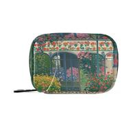 Amooorous Bolsas de medicamentos de jardín misterioso para pintura al óleo con compartimentos desmontables, organizador portátil de viaje para bolso