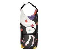 Amooorous Colorful Star Unicorns - Bolsa de transporte para botella de agua con bolsillo para teléfono, ahorra espacio, para ciclismo, senderismo, portabotellas de agua, se adapta a botellas de 20
